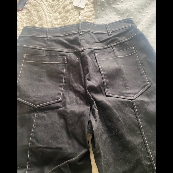 Something navy contrast stitch denim - Picture 4 of 7